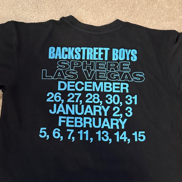 NEW Backstreet Boys Into the Millennium Sphere Residency Mirror 1999 to 2025 T - Picture 10 of 12